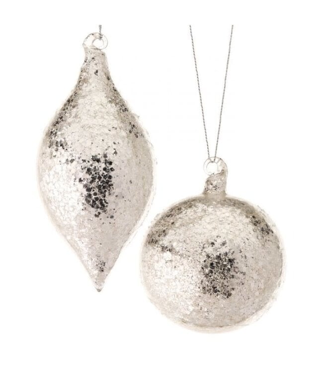 Glass Sequined Ornament