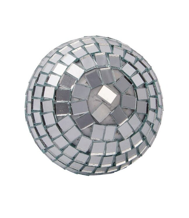3” Glass Mirrored Disco Ball Ornament - Sold as a Set