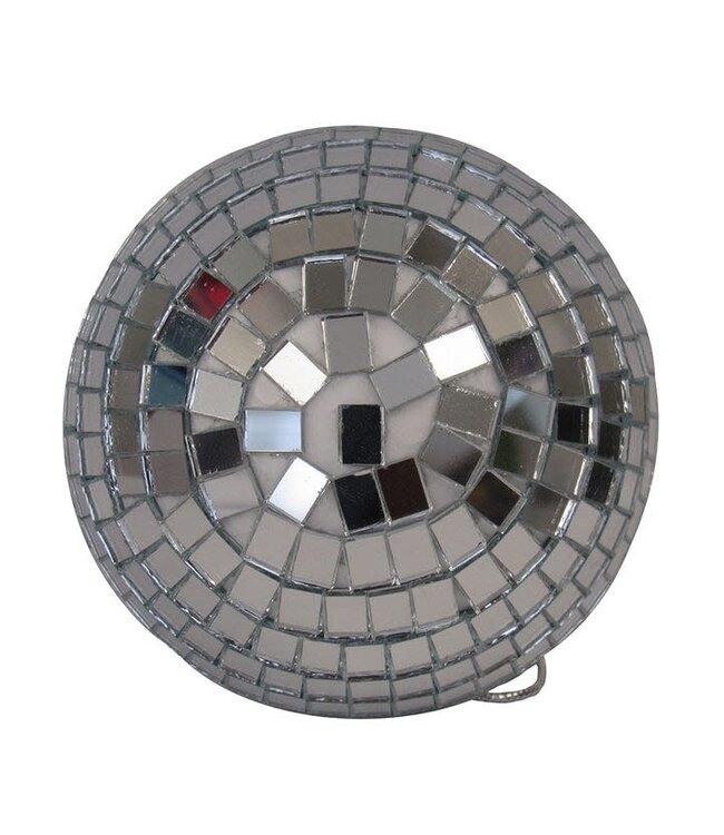 2" Miniature Mirrored Disco Ball Glass Ornament - Sold as a Set