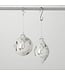 White Silver Noel Ornaments