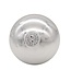 65MM Glass Shiny Silver Ball Ornament - Sold as a Set