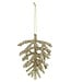 Glittered Hang Pinecone Gold