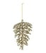 Glittered Hang Pinecone Gold
