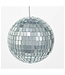 Mirrored Disco Ball Glass Ornament - Sold as a Set