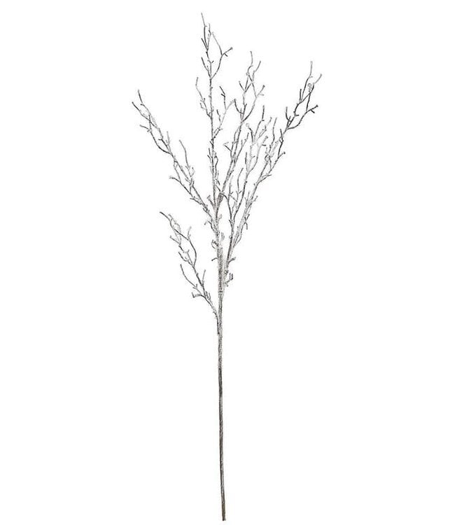 48” Snowy Twig Branch White