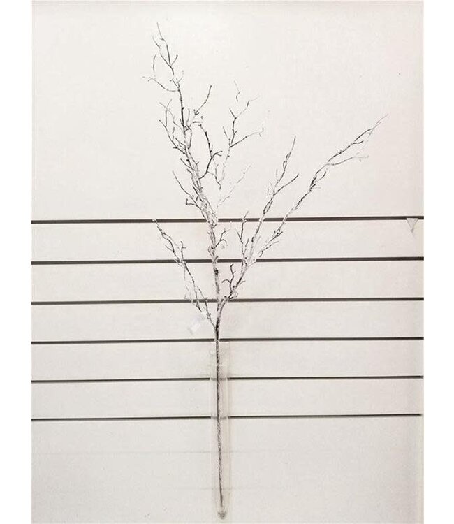 48” Snowy Twig Branch White