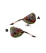 6" Feather Aspen Bird Ornament