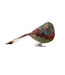 6" Feather Aspen Bird Ornament