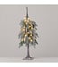 3’ Lit Flocked Droopy Tree