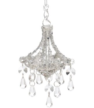 Crystal Chandelier Ornament 9’’