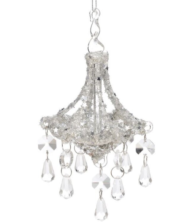 Crystal Chandelier Ornament 9’’