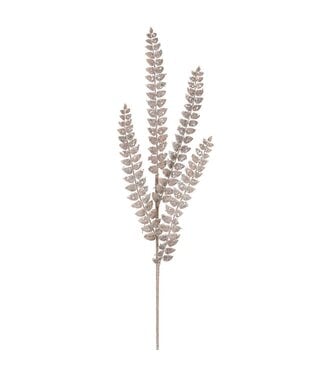 32” Sequin Fern Spray Champagne