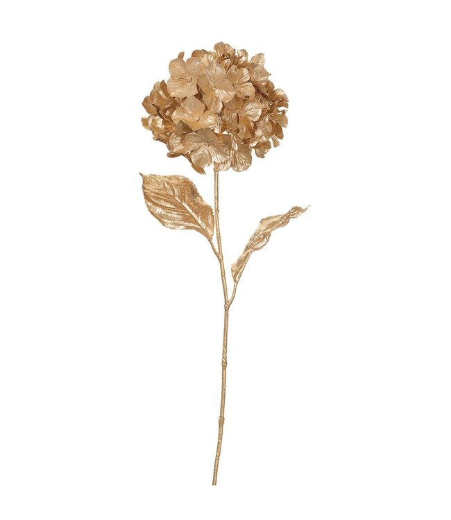 29" Metallic Hydrangea Spray