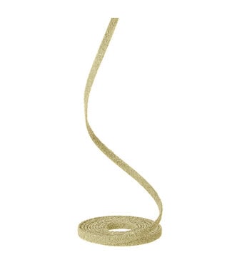 15" x 0.5" Gold Beaded Garland