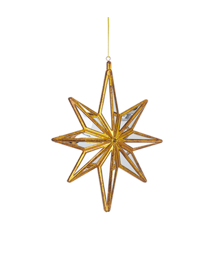 10.5" Mirrored Star Ornament