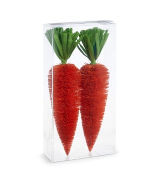 14” Box of Bottle Brush Carrots