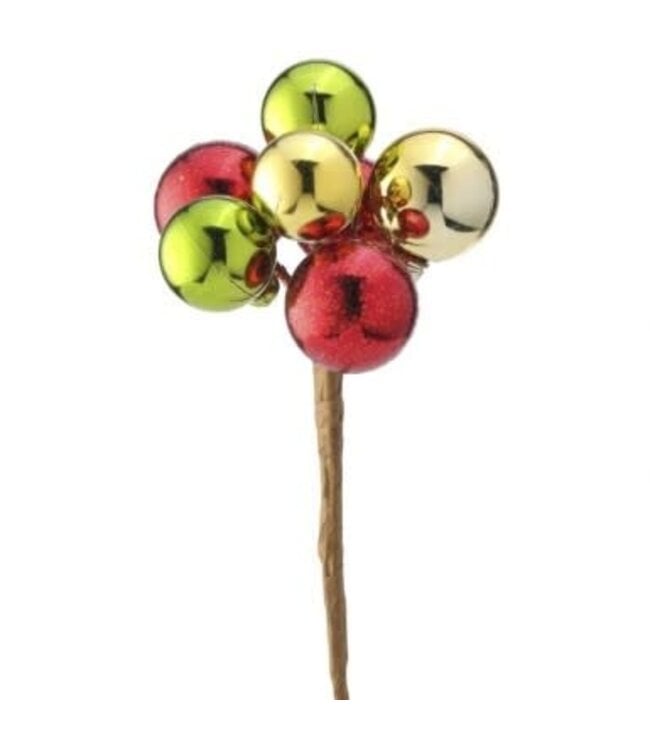 7” Mixed Size and Finish Vacuum Plated Ball Pick