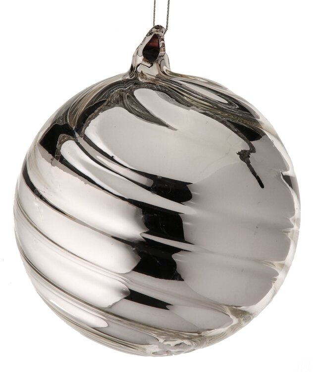 120mm Heavy Glass Ball Ornament