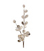 35" Crystal Encrusted Magnolia Stem