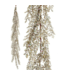 48" Glitter/Sequin Artemesia Garland-Platinum