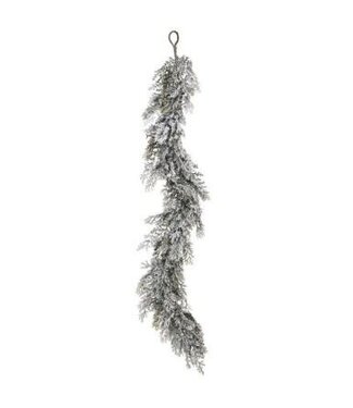 48” Frosted Cedar Garland