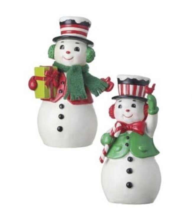 6" Resin Snowman