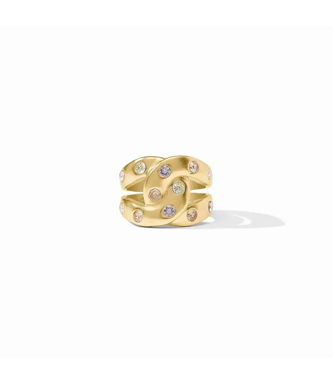 JULIE VOS Rainbow Infinity Ring