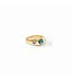 JULIE VOS Rainbow Signet Ring