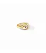 JULIE VOS Rainbow Signet Ring