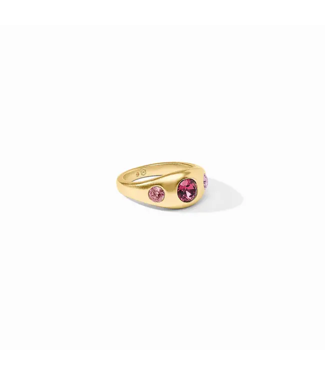 JULIE VOS Rainbow Signet Ring