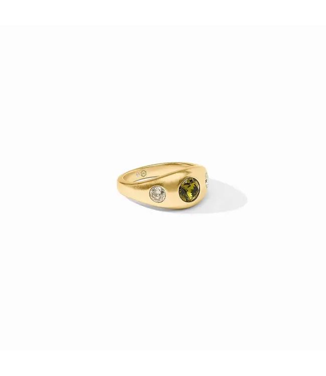 JULIE VOS Rainbow Signet Ring