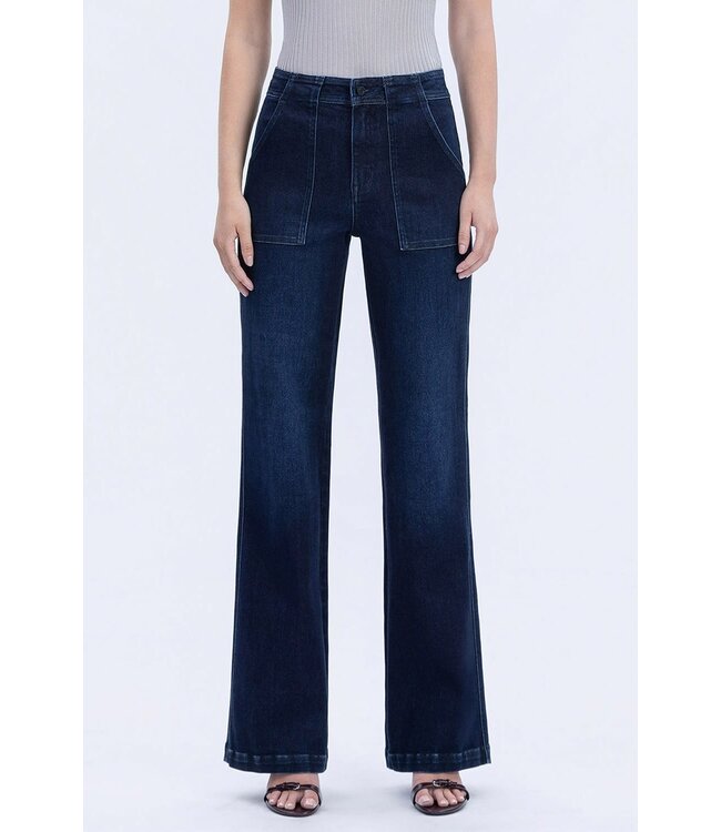 Zoey Super High Rise Full Length Vintage Flare Jeans