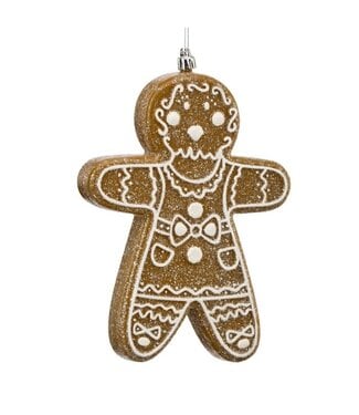 8.5" VP Sugared Gingerbread Ornament