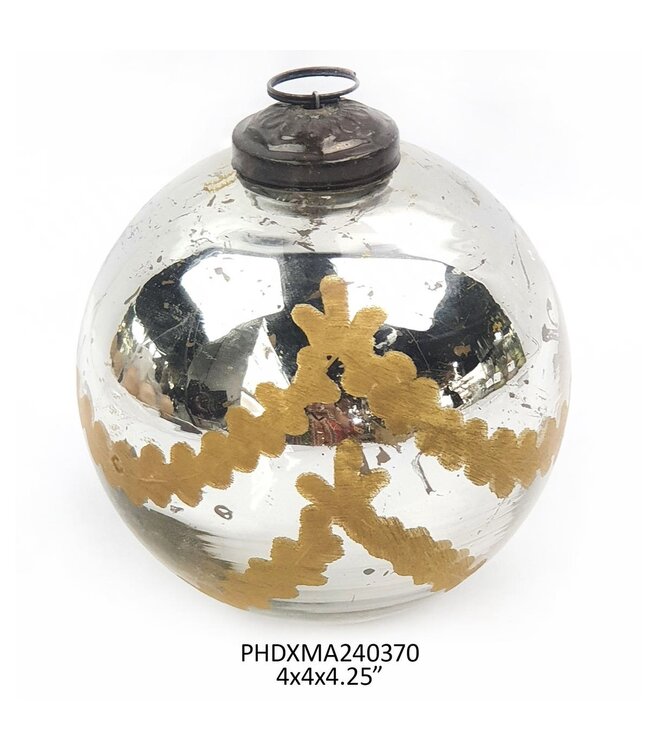 Venetian Glass Ball Ornament
