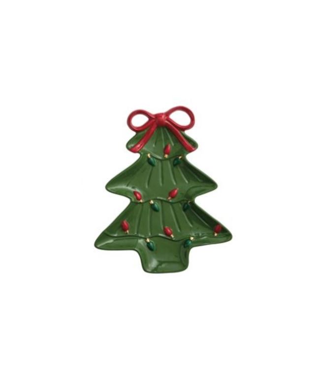 Christmas Tree Platter