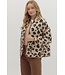 Patricia Leopard Pattern Quilted Jacket