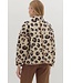 Patricia Leopard Pattern Quilted Jacket