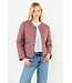 Lydia Print Detailed Quilted Jacket