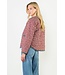 Lydia Print Detailed Quilted Jacket