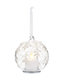 Luxury Lite Glass Holly Ornaments