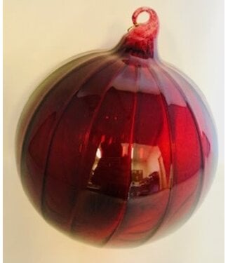 Burgundy Glass Ornament