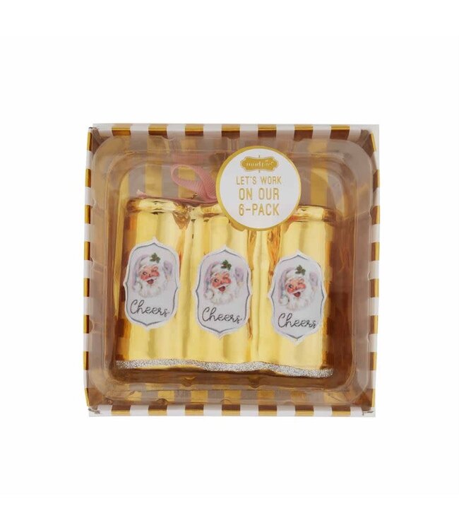 BEER CAN ORNAMENT SET