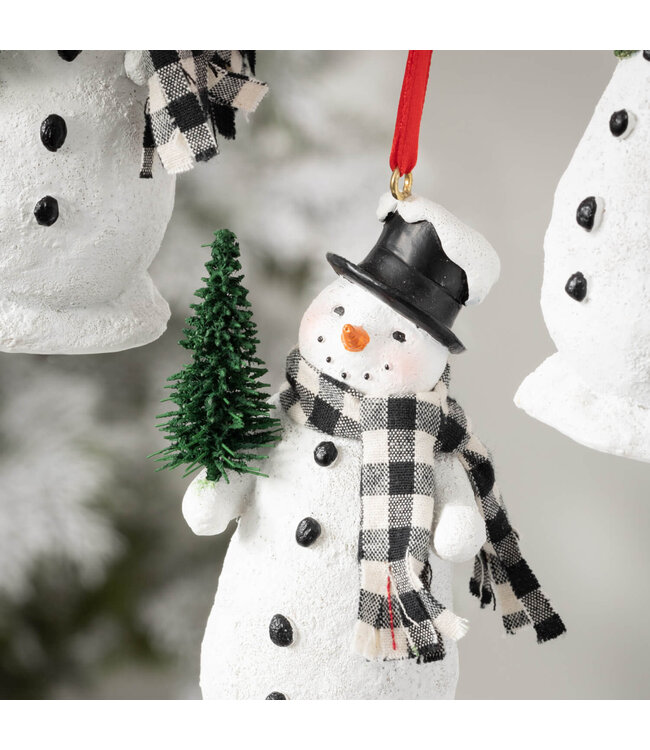SNOWMAN ORNAMENT - Sold Individually