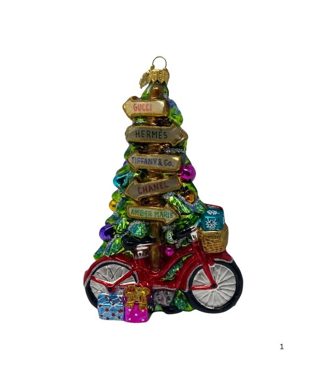 Holiday Trailblazer Bicycle with Tree
