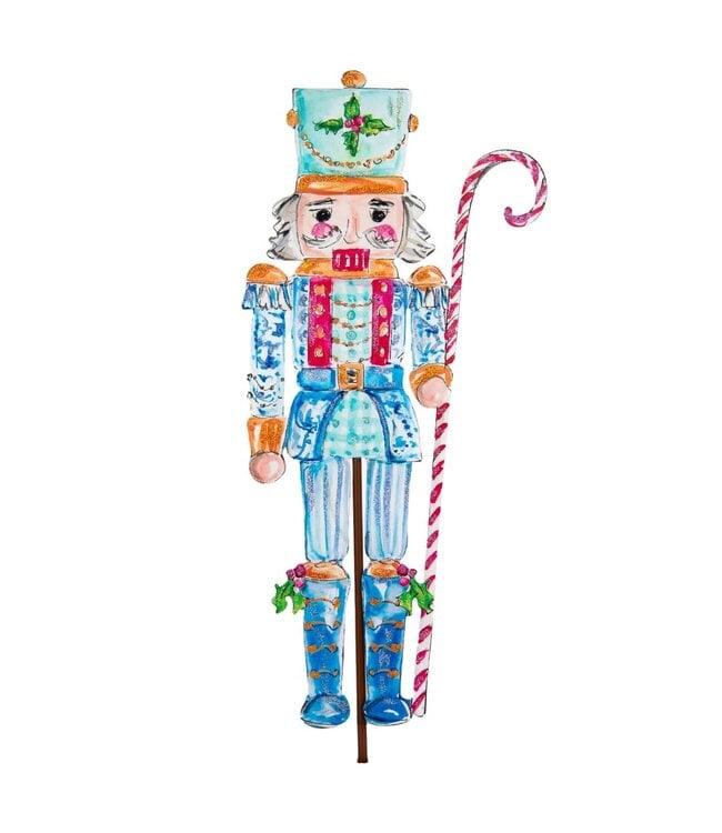 THE ROUND TOP COLLECTION Beck's Blue Nutcracker Stake