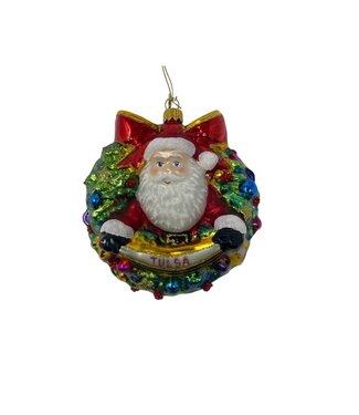 Santa has Arrived Wreath