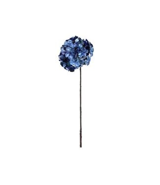 27" L Hydrangea Stem, Blue
