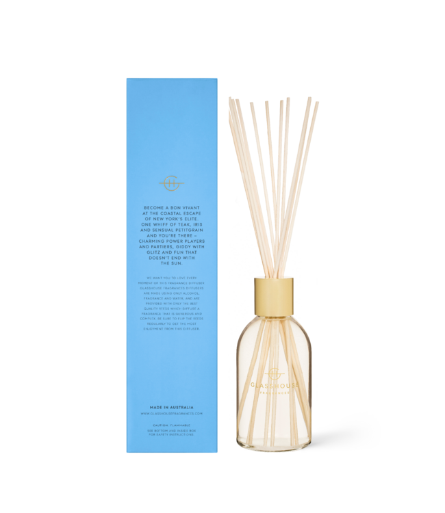 GLASSHOUSE FRAGRANCES 8.4 Fl. Oz The Hamptons Diffuser