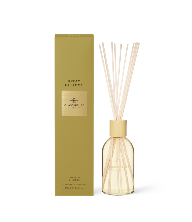 GLASSHOUSE FRAGRANCES 8.4 Fl. Oz Kyoto In Bloom Diffuser