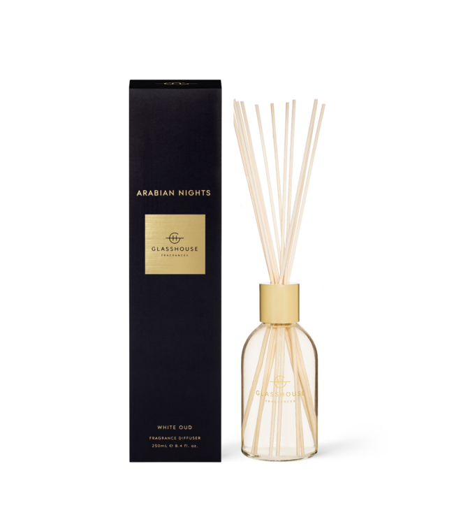GLASSHOUSE FRAGRANCES 8.4 Fl. Oz Arabian Nights Diffuser